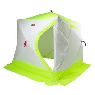 Зимняя палатка Медведь Куб 3 Лонг (2.0*2.3/1.9m) утеплённая (3-сл)