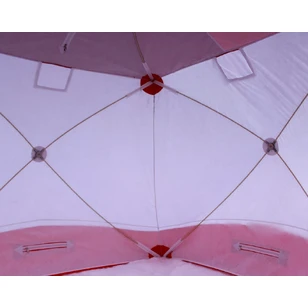 Зимняя палатка Медведь Куб 4 Дубль (2.15*4.0/2.0m) утеплённая (3-сл)