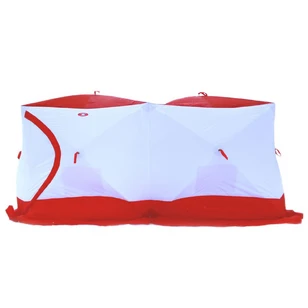 Зимняя палатка Медведь Куб 4 Дубль (2.15*4.0/2.0m) утеплённая (3-сл)