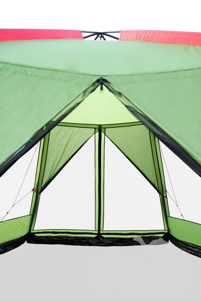 Шатрово-тентовая продукция Палатка-Шатер TRAMP LITE Mosquito Green 4.3х3.7х2.25 м (V2) + Съемный пол из терпаулинга