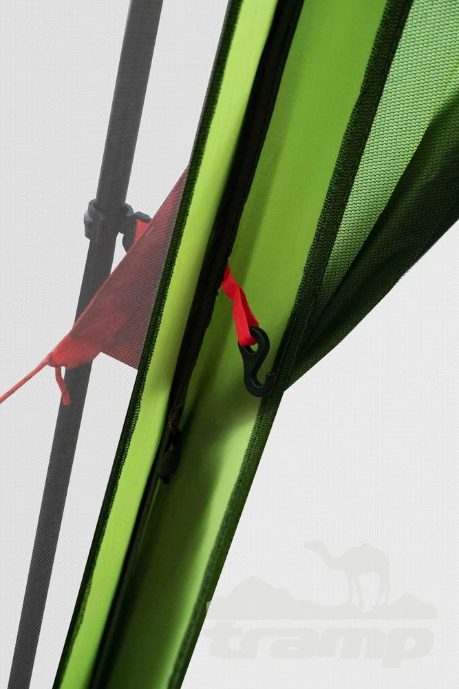 Шатрово-тентовая продукция Палатка-Шатер TRAMP LITE Mosquito Green 4.3х3.7х2.25 м (V2) + Съемный пол из терпаулинга