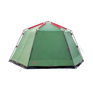 Палатка-Шатер TRAMP LITE Mosquito Green 4.3х3.7х2.25 м (V2) + Съемный пол из терпаулинга