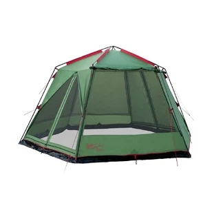 Палатка-Шатер TRAMP LITE Mosquito Green 4.3х3.7х2.25 м (V2) + Съемный пол из терпаулинга