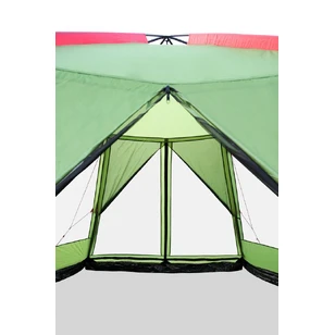 Палатка-Шатер TRAMP LITE Mosquito Green 4.3х3.7х2.25 м (V2) + Съемный пол из терпаулинга