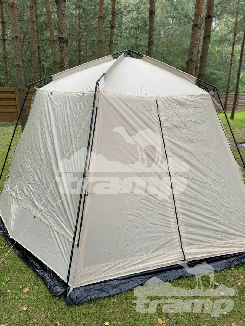 Шатрово-тентовая продукция Палатка-Шатер TRAMP LITE Mosquito Sand 4.3х3.7х2.25 м (V2) + Съемный пол из терпаулинга