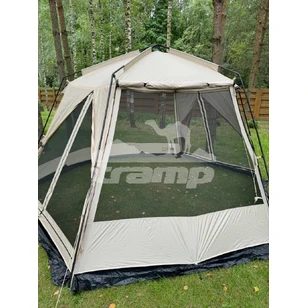 Палатка-Шатер TRAMP LITE Mosquito Sand 4.3х3.7х2.25 м (V2) + Съемный пол из терпаулинга