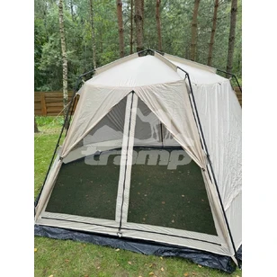 Палатка-Шатер TRAMP LITE Mosquito Sand 4.3х3.7х2.25 м (V2) + Съемный пол из терпаулинга