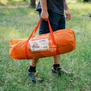 Палатка-Шатер TRAMP LITE Mosquito Orange 4.3х3.7х2.25 м (V2) + Съемный пол из терпаулинга