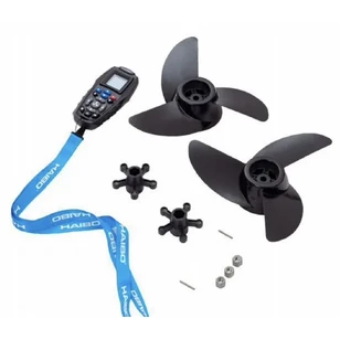 Лодочный электромотор Haibo iPenguin P001 (P70+) 12V/54 New 2025 встроенный компас + площадка