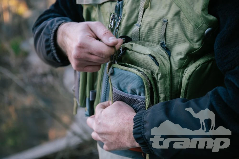 Аксессуары для рыбалки Жилет рыболовный разгрузочный Tramp Angler S/M