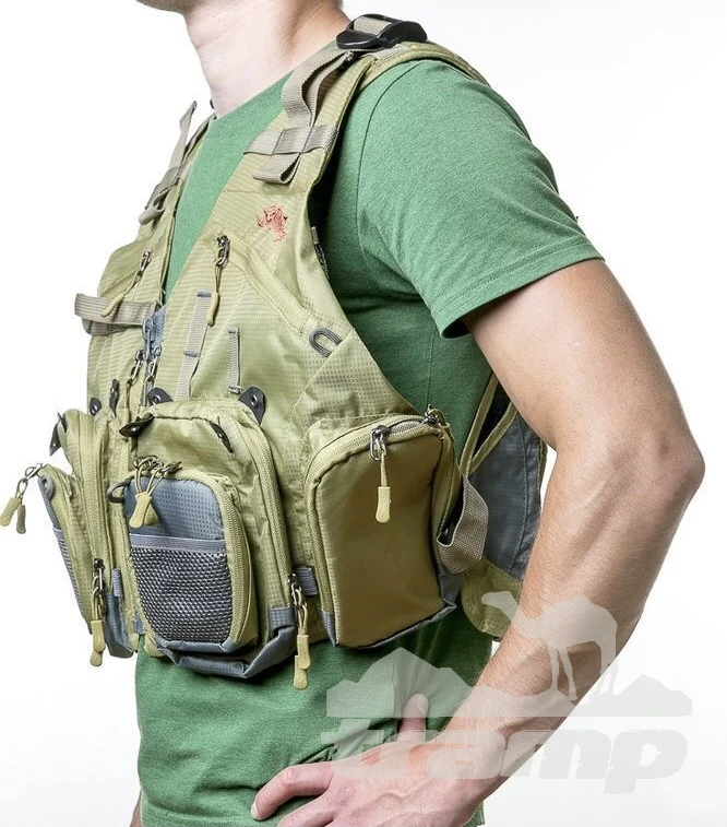 Аксессуары для рыбалки Жилет рыболовный разгрузочный Tramp Angler S/M