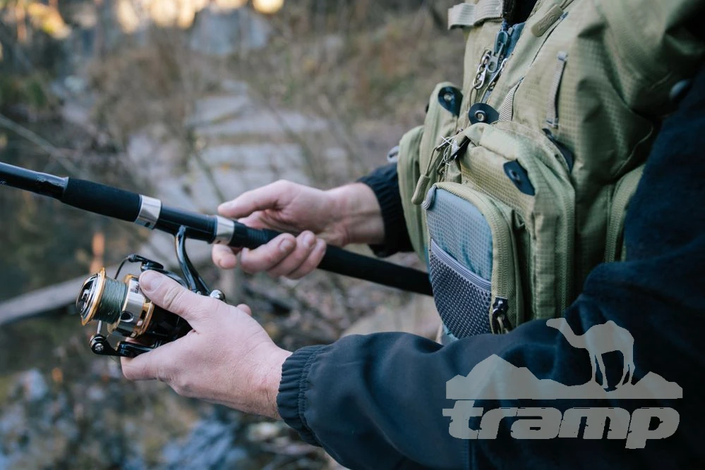 Аксессуары для рыбалки Жилет рыболовный разгрузочный Tramp Angler S/M
