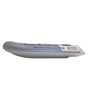 Лодка Grouper GR 375W (кокпит 92 см) НДНД (серо - красный) модель 2025 г