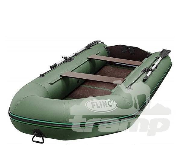 Лодки ПВХ Моторно-гребная лодка Flinc FT290L (Оливковый) модель 2025 г