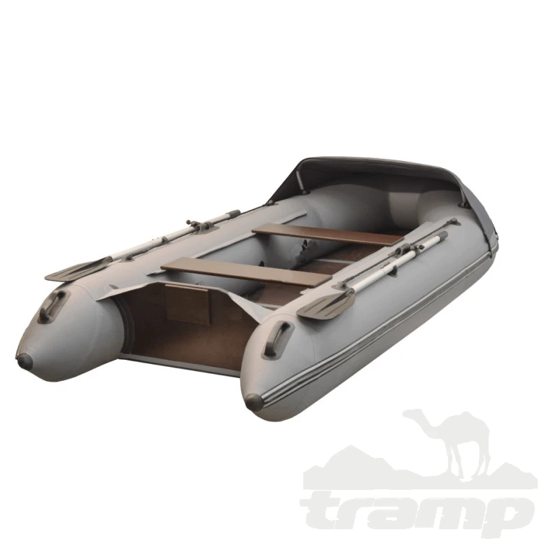 Лодки ПВХ Тент носовой без стекла для лодок ВТ280/ВТ300 (цвет серый)
