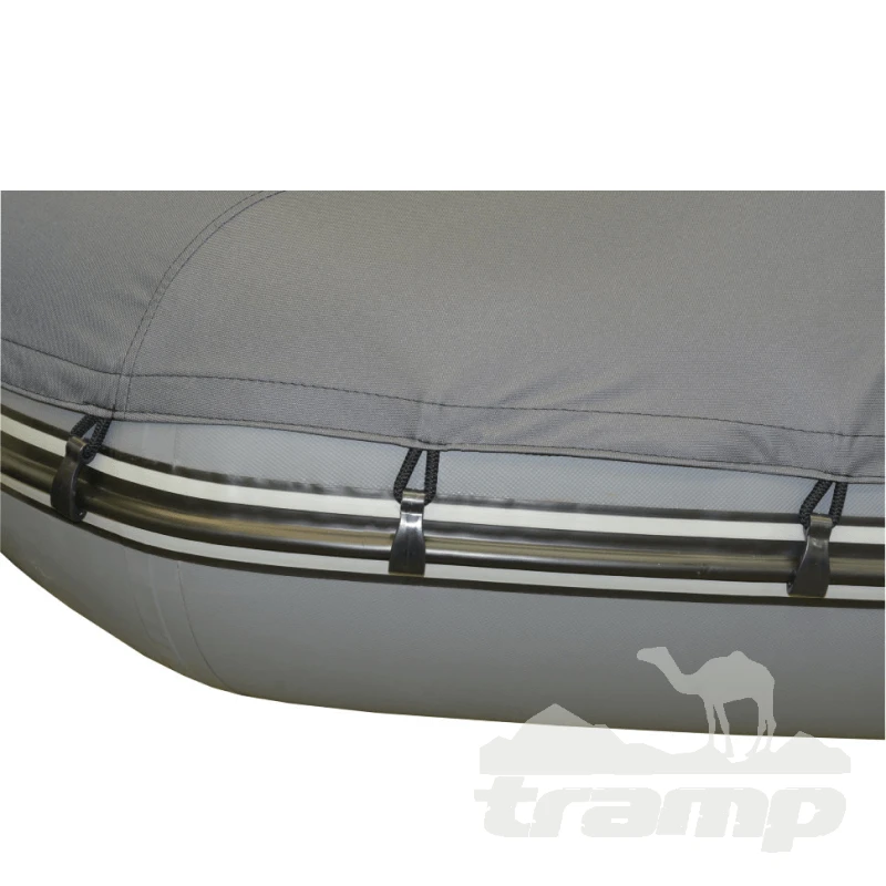 Лодки ПВХ Тент носовой без стекла для лодок ВТ280/ВТ300 (цвет серый)