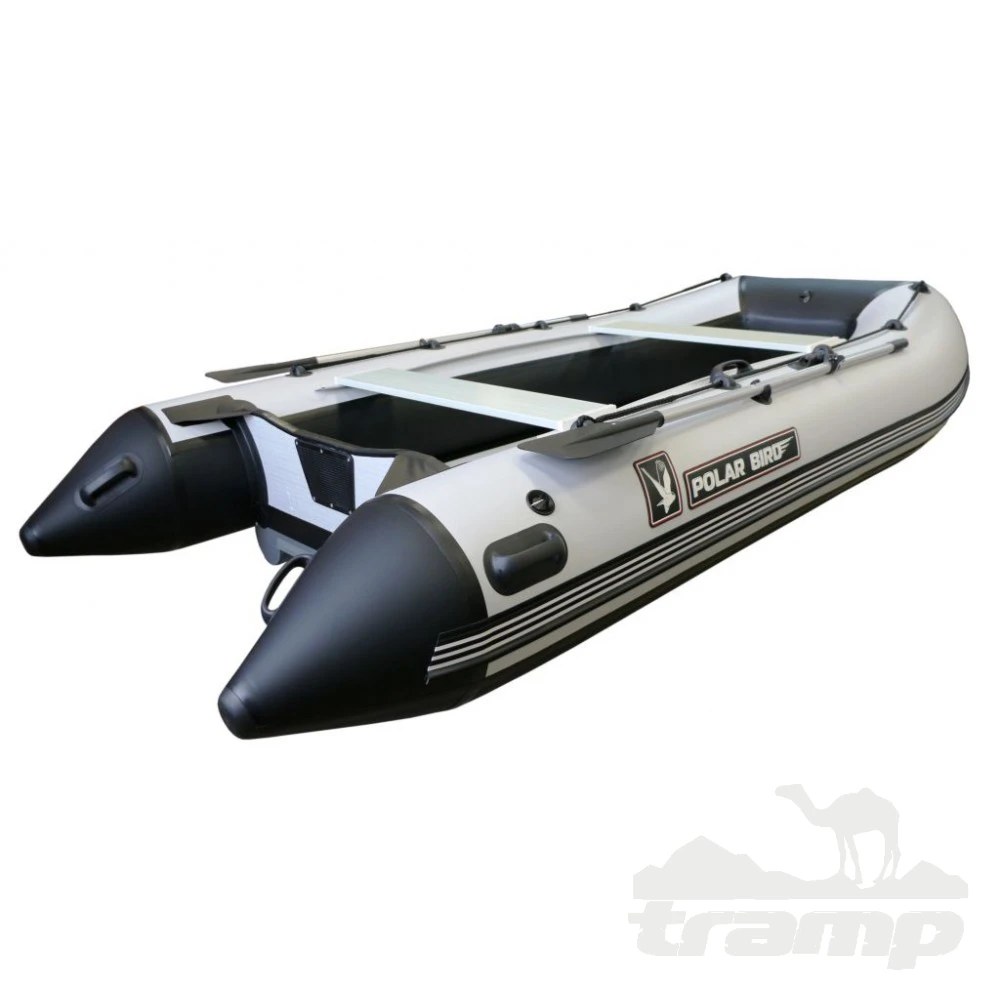 Лодки ПВХ Лодка Polar Bird 360M Merlin | НДНД | Стеклокомпози | серо-белый |