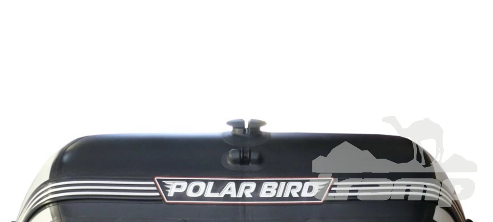 Лодки ПВХ Лодка Polar Bird 340M Merlin | НДНД | Стеклокомпозит | чёрно-красный |