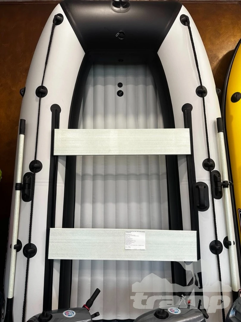 Лодки ПВХ Лодка Polar Bird 340M Merlin | НДНД | Стеклокомпозит | чёрно-белый |