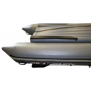 Лодка Polar Bird 340M Merlin | НДНД | Стеклокомпозит | чёрно-белый |