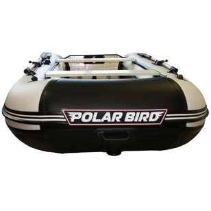 Лодка Polar Bird 340М | Лайт | Пайол - стеклокомпозит | Чёрно-серый |