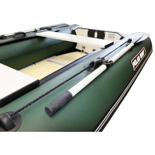 Лодка Polar Bird 340М | Лайт | Пайол - стеклокомпозит | Чёрно-серый |