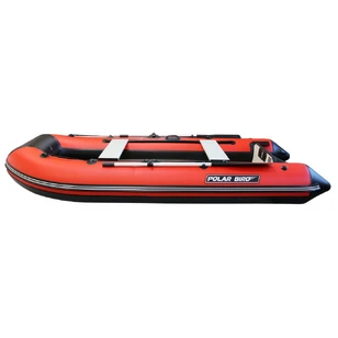 Лодка Polar Bird 340М | Лайт | Пайол - стеклокомпозит | Чёрно-красный |