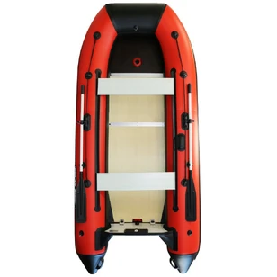 Лодка Polar Bird 340М | Лайт | Пайол - стеклокомпозит | Чёрно-красный |