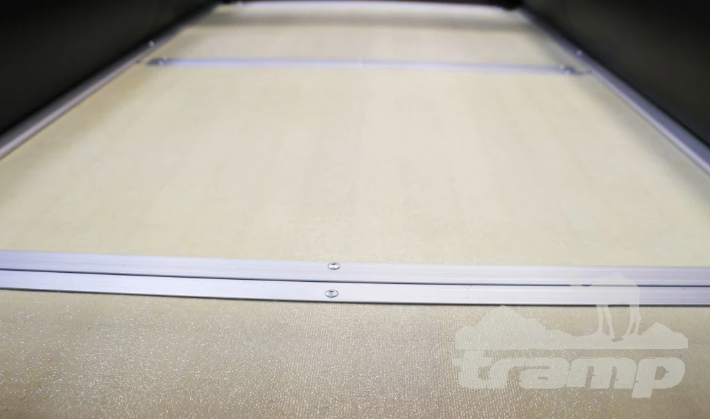 Лодки ПВХ Лодка Polar Bird 340М | Лайт | Пайол - стеклокомпозит | Чёрно-желтый |