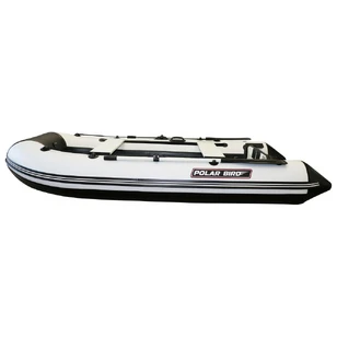 Лодка Polar Bird 340М | Лайт | Пайол - стеклокомпозит | Чёрно-белый |
