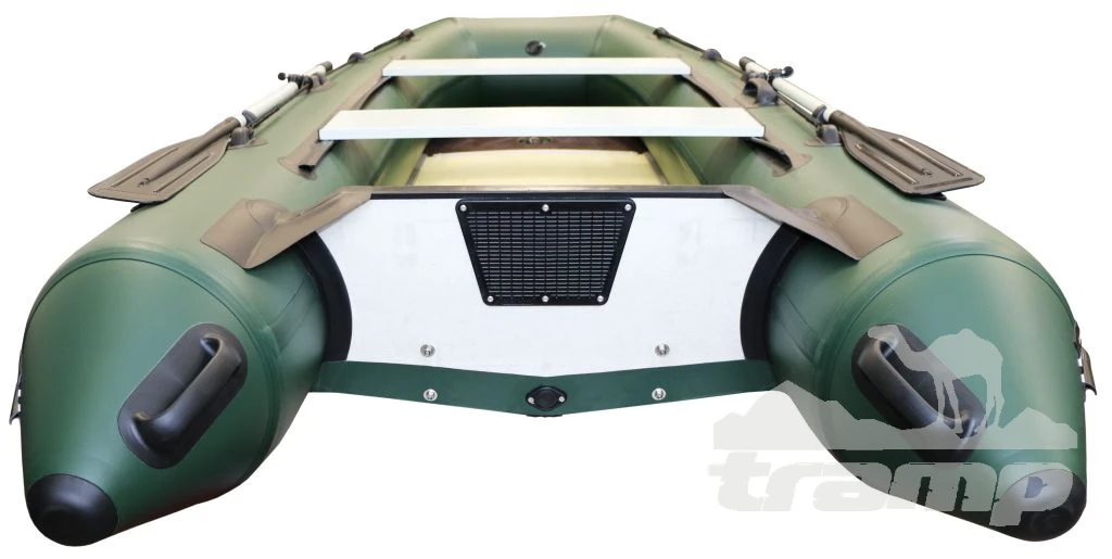 Лодки ПВХ Лодка Polar Bird 340М | Лайт | Пайол - стеклокомпозит | Зеленый |