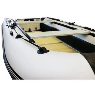 Лодка Polar Bird 340М | Лайт | Пайол - стеклокомпозит | Серо-белый |