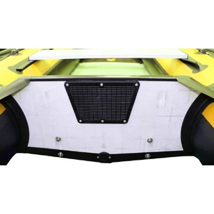 Лодка Polar Bird 320М | Лайт | Пайол - стеклокомпозит | Чёрно-желтый |