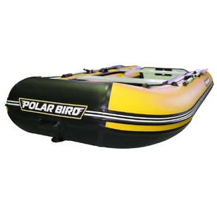 Лодка Polar Bird 320М | Лайт | Пайол - стеклокомпозит | Чёрно-желтый |