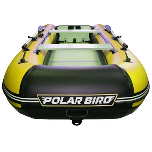 Лодка Polar Bird 320М | Лайт | Пайол - стеклокомпозит | Чёрно-желтый |