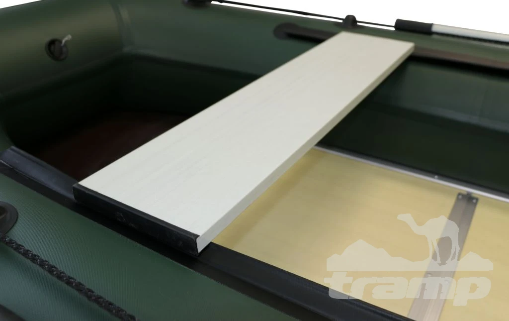 Лодки ПВХ Лодка Polar Bird 320М | Лайт | Пайол - стеклокомпозит | Серый |