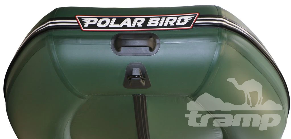 Лодки ПВХ Лодка Polar Bird 320М | Лайт | Пайол - стеклокомпозит | Серый |
