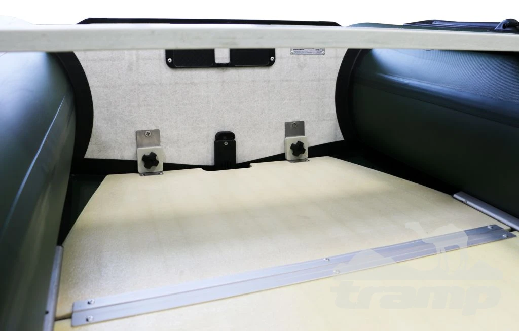 Лодки ПВХ Лодка Polar Bird 320М | Лайт | Пайол - стеклокомпозит | Серо-белый |