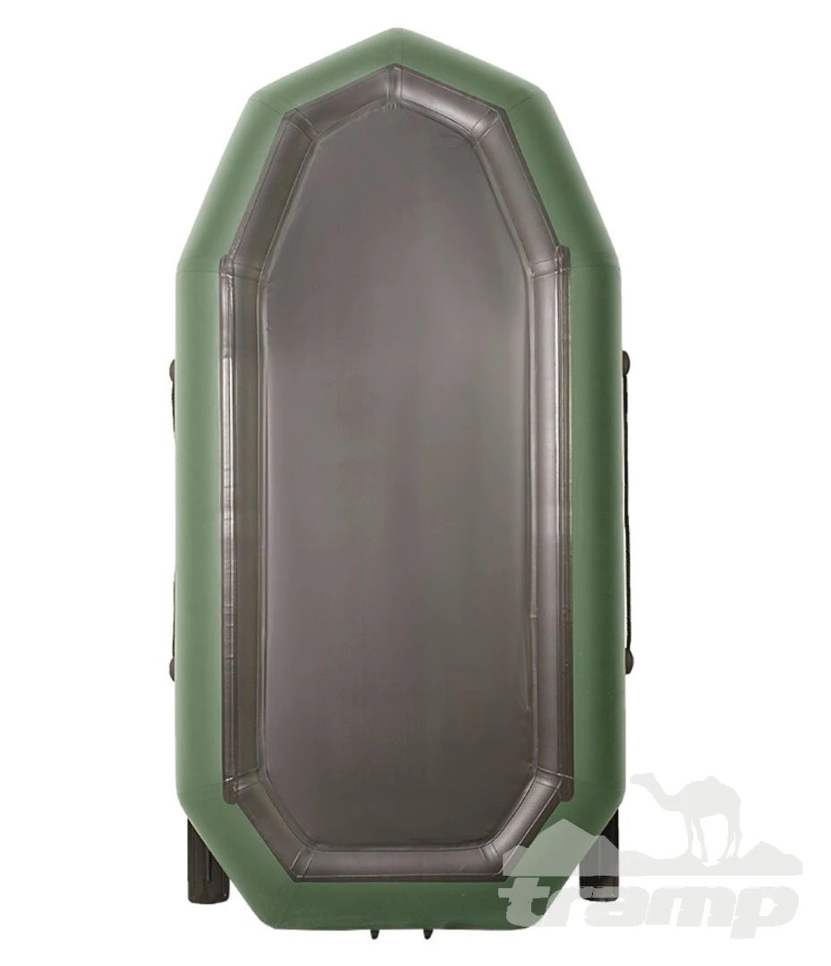 Лодки ПВХ Лодка гребная под мотор Лоцман Профи 280 (зелёный)