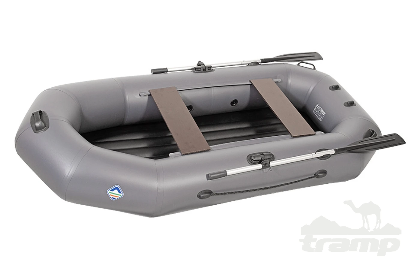 Лодки ПВХ Лодка гребная под мотор Лоцман Профи 300 ВНД (серый)