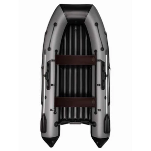 Надувная ПВХ лодка X-River Agent 360 НДНД (серо-белая , серая фурнитура)