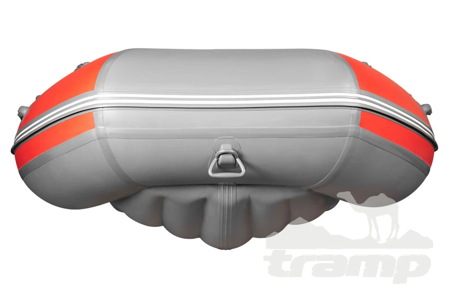 Лодки ПВХ Надувная ПВХ лодка X-River Agent 390 НДНД (оранжево-серый, серая фурнитура)