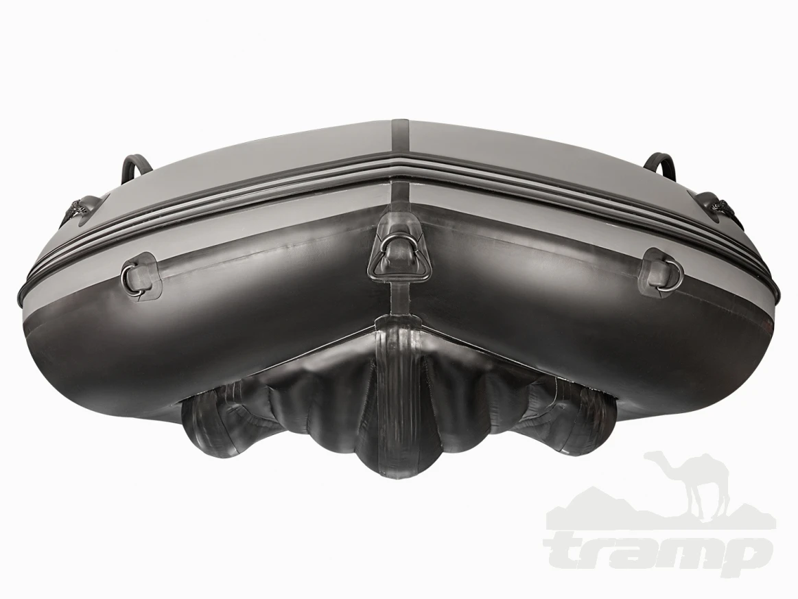 Лодки ПВХ Надувная ПВХ лодка X-River Grace Wind 380 НДНД (пиксель - серый , серая фурнитура)