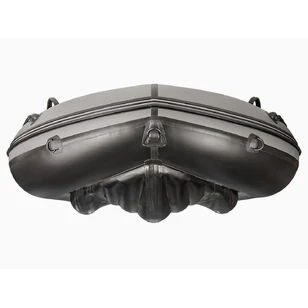 Надувная ПВХ лодка X-River Grace Wind 380 НДНД (пиксель - серый , серая фурнитура)