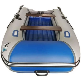 Лодка ПВХ ORCA 305НД (серо - синий)