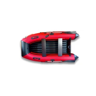 Лодка ПВХ ORCA 325НД (красно- черный)