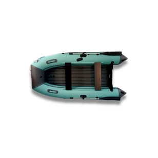 Лодка ПВХ ORCA 340НД (бирюзово - серый)