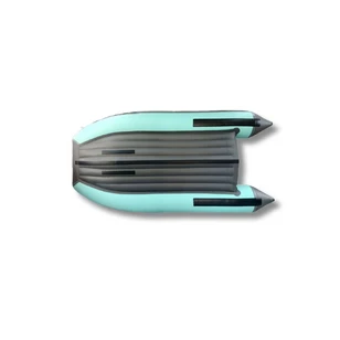 Лодка ПВХ ORCA 340НД (бирюзово - серый)