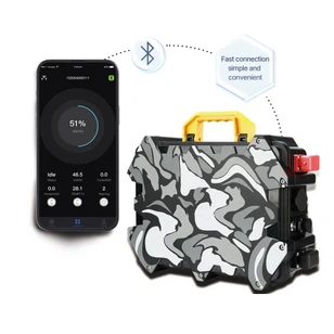 Аккумулятор Haibo LiFePO4 MAX Kamo 12 V 100 AH USB + зарядное устройство 10A