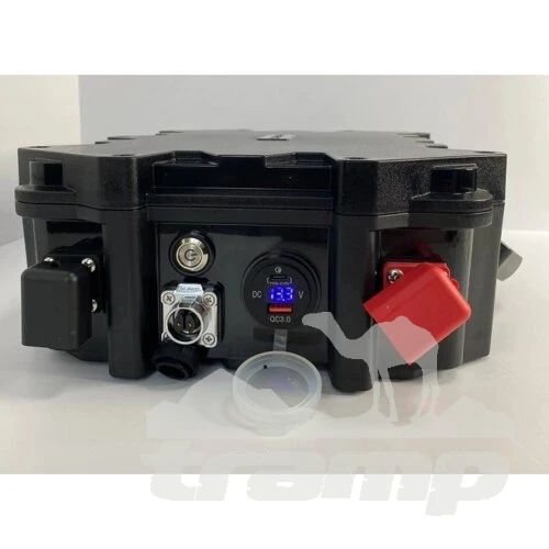 Лодочные моторы Аккумулятор Haibo LiFePO4 MAX 12 V 100 AH USB + зарядное устройство 5А